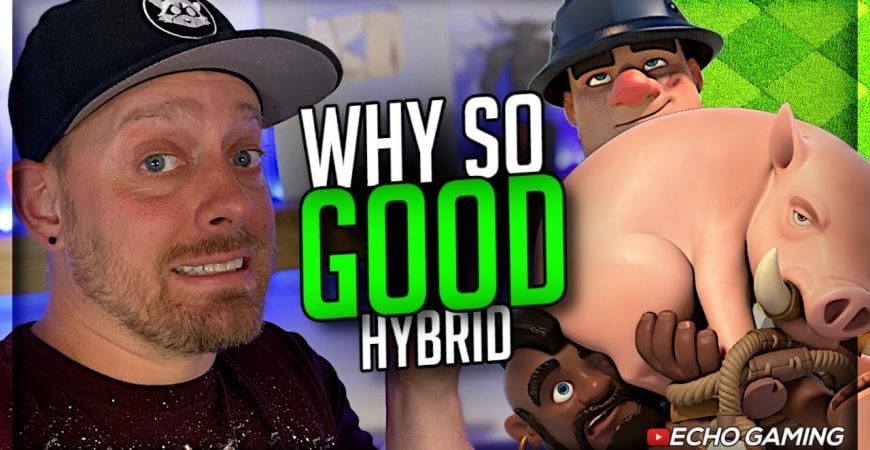 The Tips and Tricks You Need to 3 Star with Hybrid at Every Town Hall level by ECHO Gaming