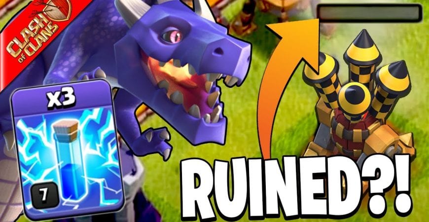 DID THE UPDATE RUIN TH10 ZAP DRAGS?! – Clash of Clans by Clash Bashing!!