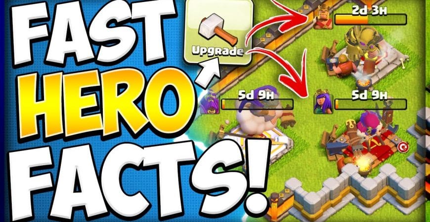 Here’s The Truth About Fast Hero Upgrading! How to Upgrade Heroes as a Rushed TH13 in Clash of Clans by Kenny Jo