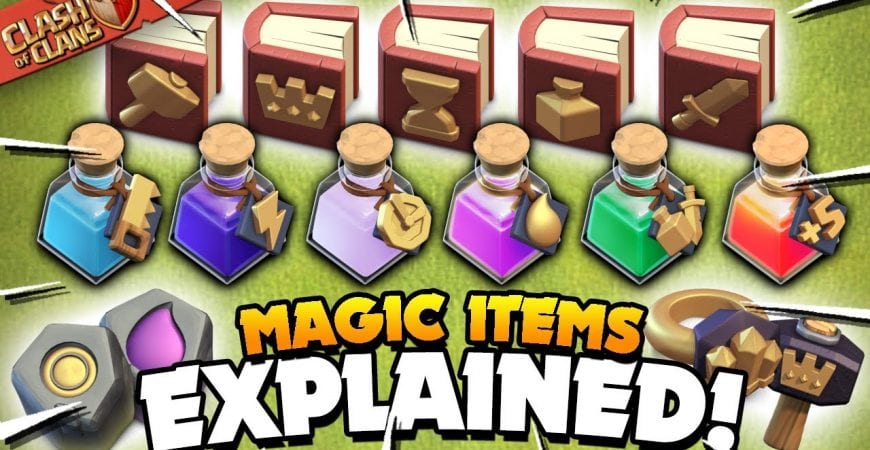 All 23 Magic Items Explained – Best Uses in Clash of Clans! by Judo Sloth Gaming
