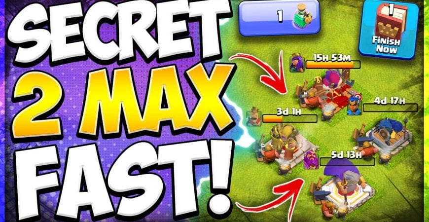 Fast Hero Upgrade Method with Proof! How to Max All of Your Heroes in Clash of Clans by Kenny Jo