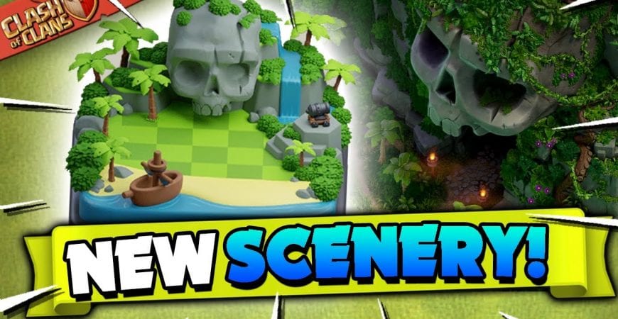 New Pirate Scenery in Clash of Clans! by Judo Sloth Gaming