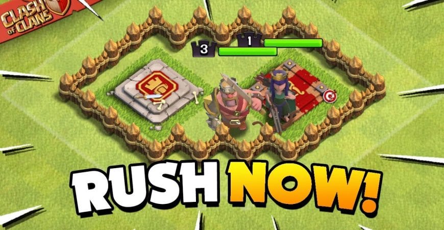 Why You Should Rush Your Base (Clash of Clans) by Judo Sloth Gaming