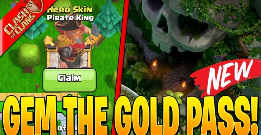 GEMMING THE GOLD PASS WITH NEW PIRATE SCENERY! by Clash Bashing!!