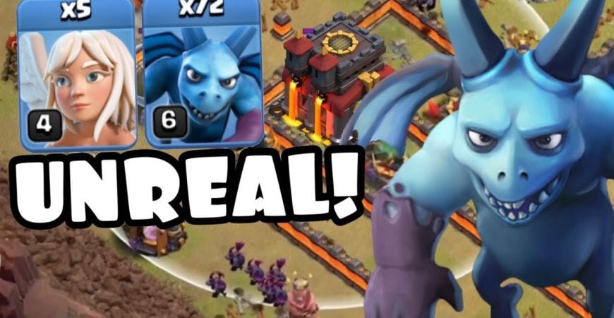 DOING THE IMPOSSIBLE! Everyone MUST use TH10 Queen Walk MASS MINION Attack! Best TH10 Attacks CoC by Clash with Eric – OneHive