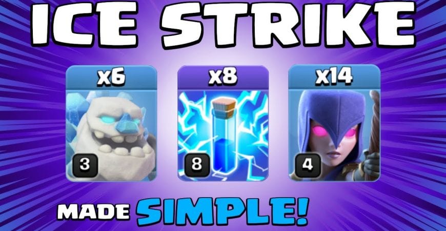 ICE GOLEMS + WITCH SPAM = UNSTOPPABLE! TH11 Attack Strategy | Clash of Clans by Sir Moose Gaming