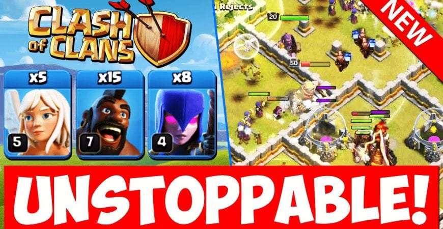 This NEW WITCH ATTACK is UNSTOPPABLE at Town Hall 11 ! Clash of Clans TH 11 Best War Strategy 2020 by Clash With Cory