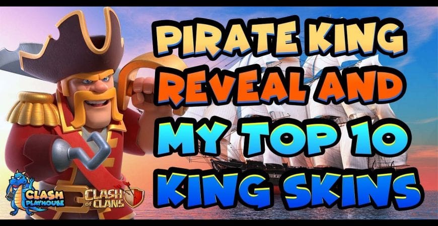 New King skin and my top 10 king skins| Clash of Clans by Clash Playhouse