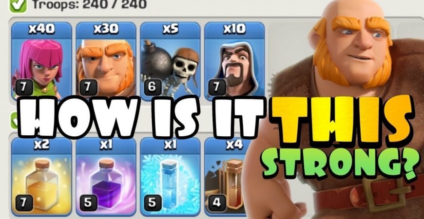 We ALL took 30 GIANTS into WAR! THE RESULTS WERE SURPRISING! Best TH10 Attack Strategies 2020 by Clash with Eric – OneHive