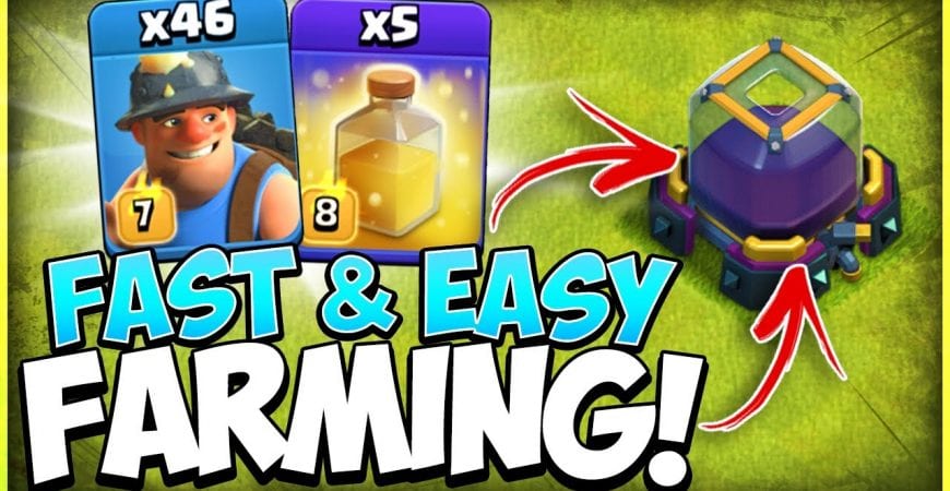 Easily Farm WITHOUT Heroes! Best TH13 Farming Armies in Clash of Clans by Kenny Jo