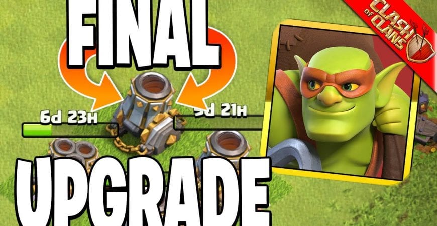 THE FINAL BUILDING UPGRADE FOR TH11! – Clash of Clans by Clash Bashing!!