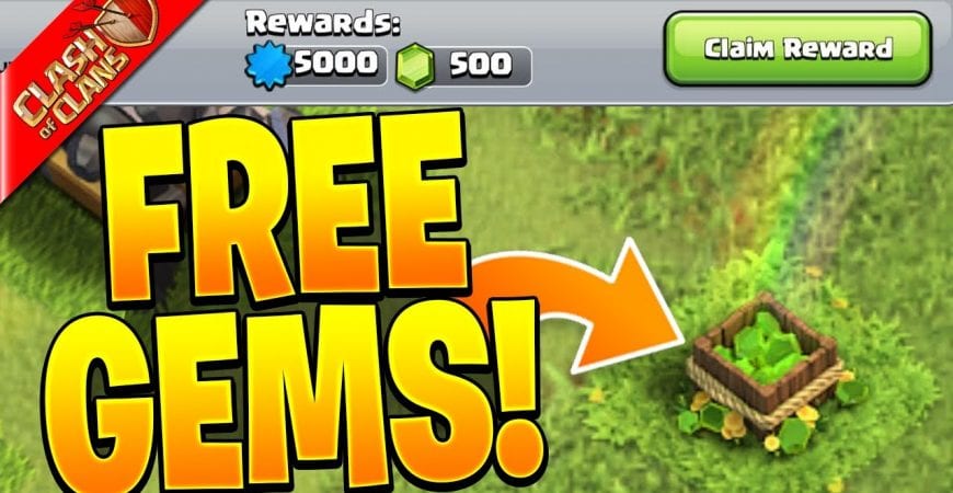 COLLECT LOOT AND GET FREE GEMS…EASY! – Clash of Clans by Clash Bashing!!