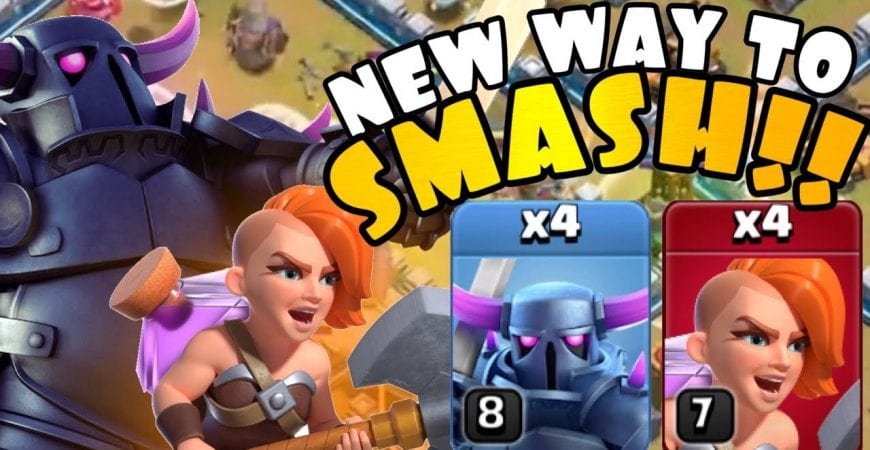 INSANITY! 4 SUPER VALKS + 4 PEKKA SMASH MAX TH12! Best TH12 Attack Strategies Clash of Clans by Clash with Eric – OneHive