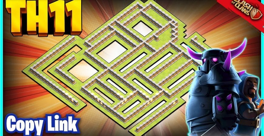TH11 War Base 2020 with Copy Link | Best Town Hall 11 War Base  by @KagzGaming