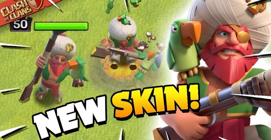 New Pirate Warden Skin – Best Animation in Clash of Clans! by Judo Sloth Gaming