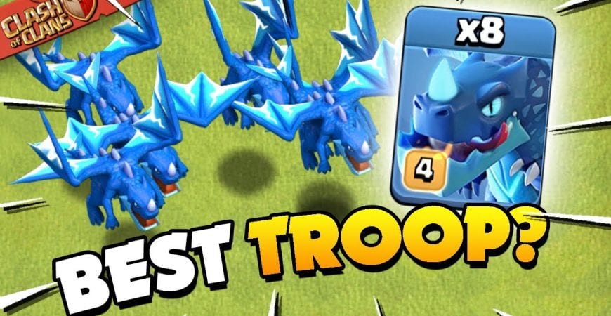 Are Electro Dragons the Best Clash of Clans Troop? by Judo Sloth Gaming