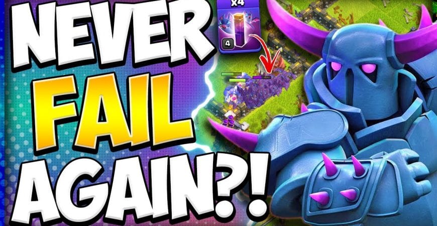 Simply One of the Best TH11 Armies! How to Use the Pekka BoBat Attack Strategy in Clash of Clans by Kenny Jo