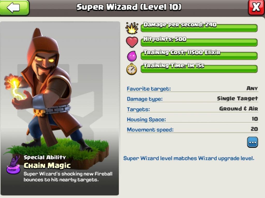 New Super Troop: Super Wizard