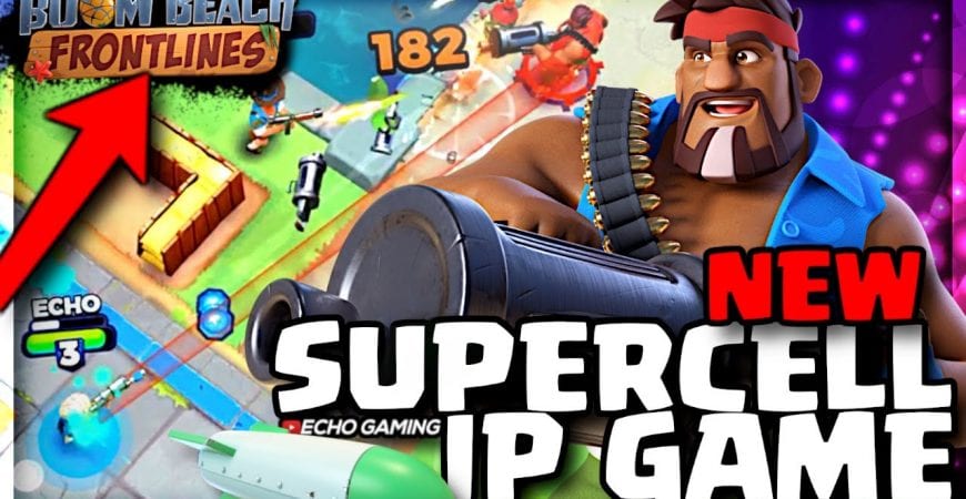 What is the NEW Supercell ip Game Boom Beach Frontlines by ECHO Gaming