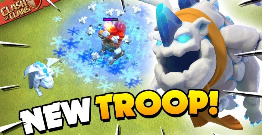 Ice Hound Explained! New Super Troop in Clash of Clans! by Judo Sloth Gaming