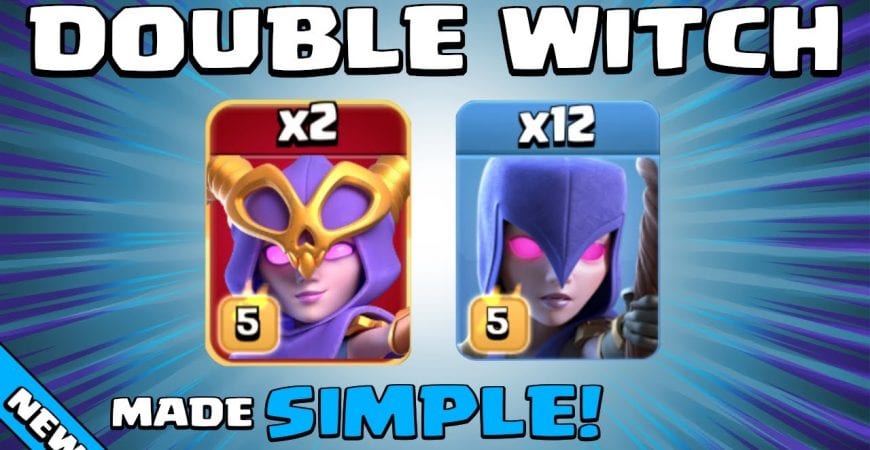 WITCH SPAM + SUPER WITCHES = EPIC!!! TH13 Attack Strategy | Clash of Clans by Sir Moose Gaming