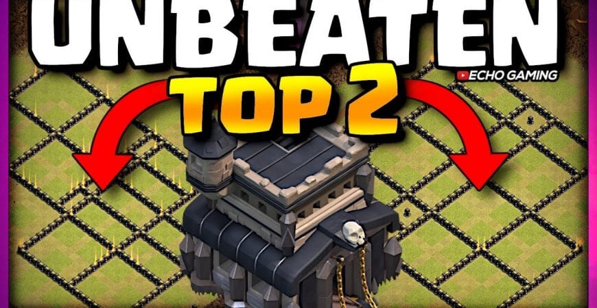 Top 2 Best Town Hall 9 Unbeaten Bases by ECHO Gaming