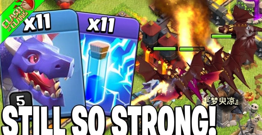 ZAP DRAGS still CRUSHES TH10 Bases! – Clash of Clans by Clash Bashing!!