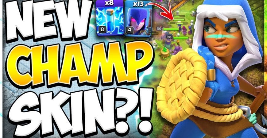 Can Lower TH Levels Claim This Skin?! Royale Champion Skin December 2020 Gold Pass in Clash of Clans by Kenny Jo