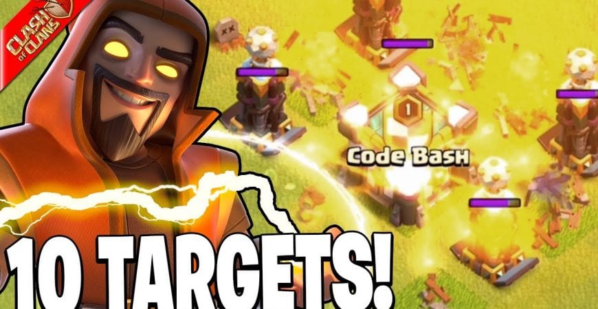 HOW TO 3 STAR WITH THE NEW SUPER WIZARD! – Clash of Clans by Clash Bashing!!