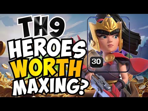 IS IT WORTH IT TO MAX YOUR HEROES AT TH9?! Best TH9 Low Hero Attack Strategies in Clash of Clans by Clash with Eric – OneHive