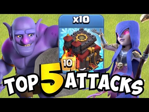 TOP 5 BEST TH10 ATTACK STRATEGIES FOR 2021 with AND without Siege Machines | Clash of Clans by Clash with Eric – OneHive