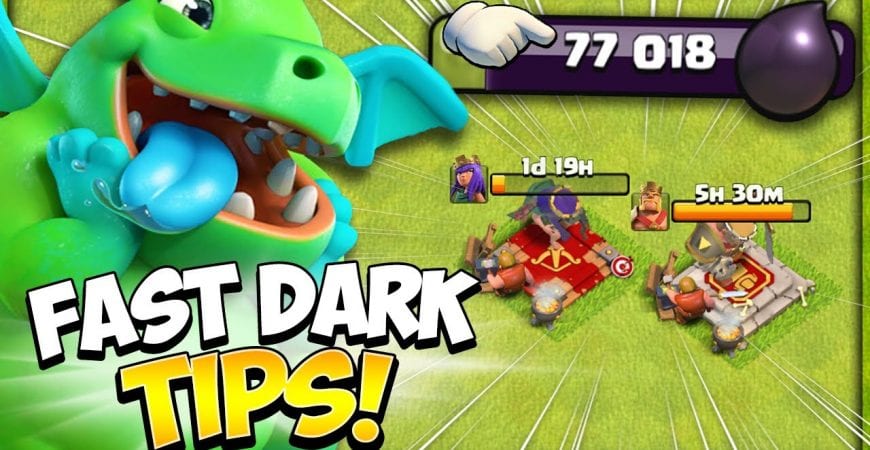 Secrets of Dark Elixir Farming for New TH9 Players in Clash of Clans by Kenny Jo
