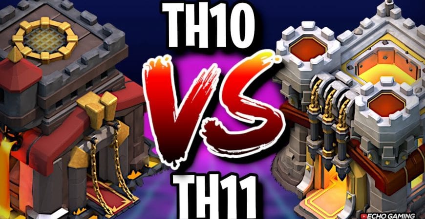 How To 3 star a TH11 as a TH10 in Clash of Clans by ECHO Gaming