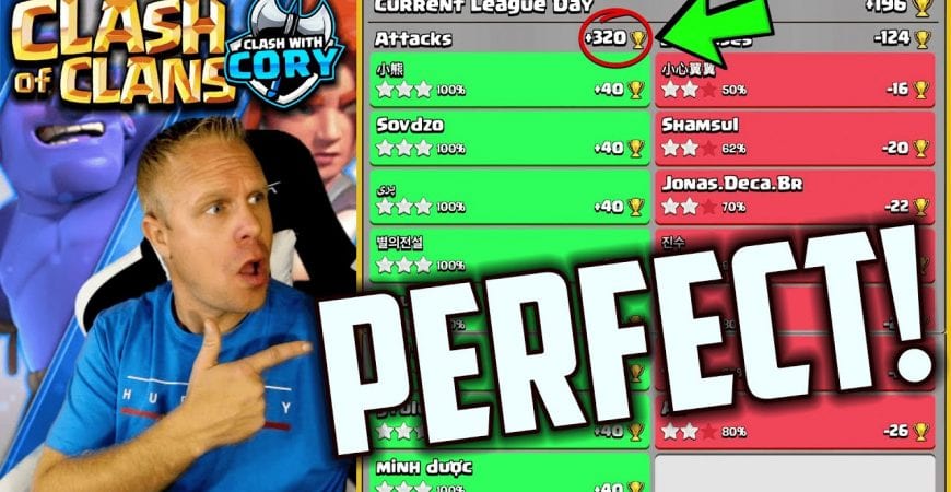 STRONGEST ATTACK IN CLASH OF CLANS GETS A PERFECT DAY IN LEGEND LEAGUE ! BEST NEW TH 13 STRATEGY COC by Clash With Cory