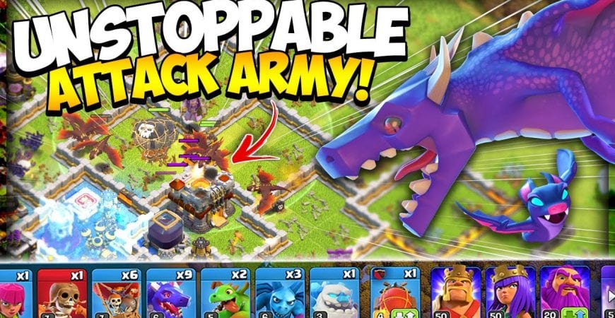 Get Easy 3 Stars at TH11 NOW! New Blizzard DragBat Attack Strategy is the Best in Clash of Clans by Kenny Jo