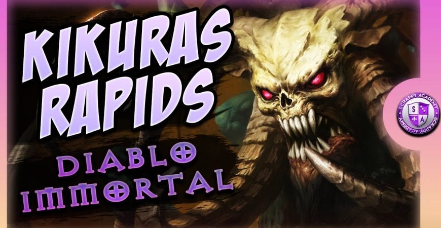 Diablo Immortal Wizard Gameplay | Kikuras Rapids Dungeon by Scrappy Academy