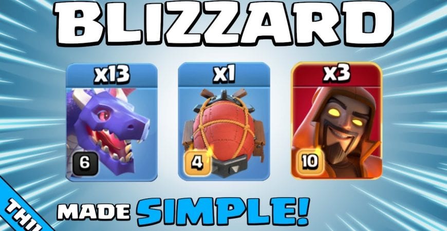 13 x DRAGONS + BLIZZARD = BASE CRUSHED!!! TH11 Attack Strategy | Clash of Clans by Sir Moose Gaming