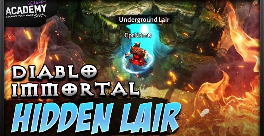 Diablo Immortal Hidden Lair | Monk Gameplay by Scrappy Academy