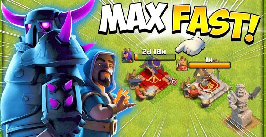 Max’n Heroes Has Got Way Too Easy! How to Upgrade Heroes Fast for TH9 in Clash of Clans by Kenny Jo