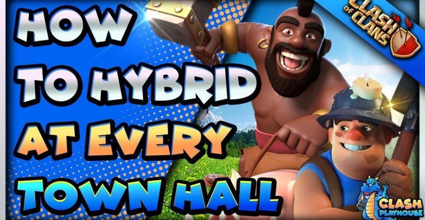 How to triple with Hybrid | Clash of Clans by Clash Playhouse