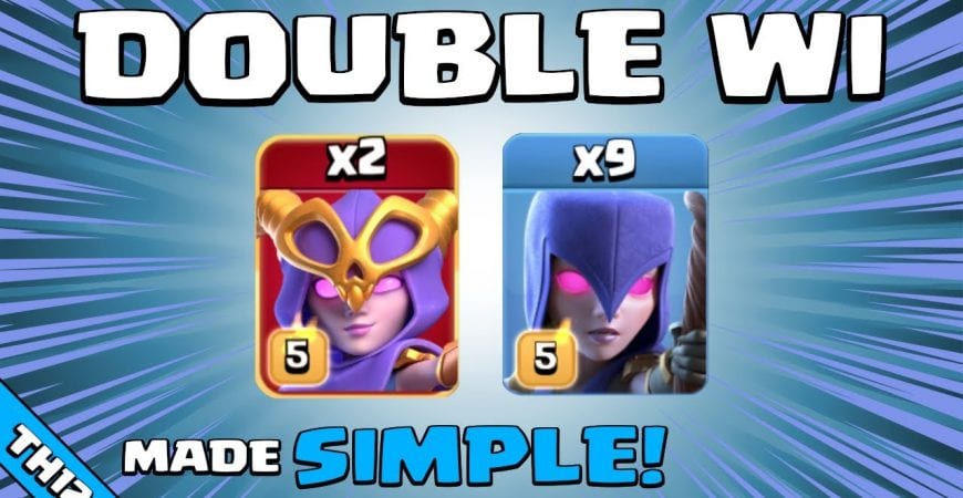 IS THIS THE BEST TH12 ATTACK STRATEGY?! Double Witch + Lightning | Clash of Clans by Sir Moose Gaming