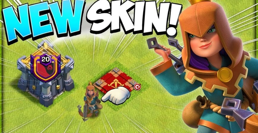 New Queen Skin is Flawed?! February 2021 Gold Pass Gameplay in Clash of Clans by Kenny Jo