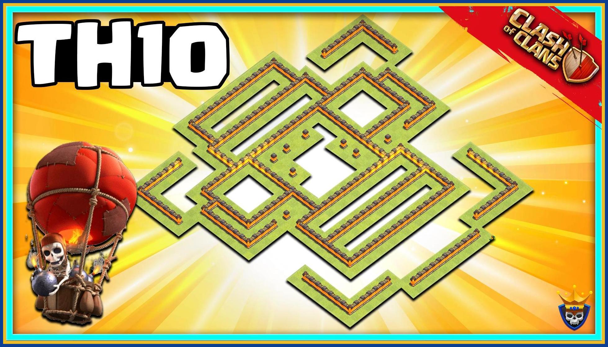 Nuclear Actively Pebble NEW BEST TH10 War Base 2020 with Copy Link by @KagzGaming | Clash Champs