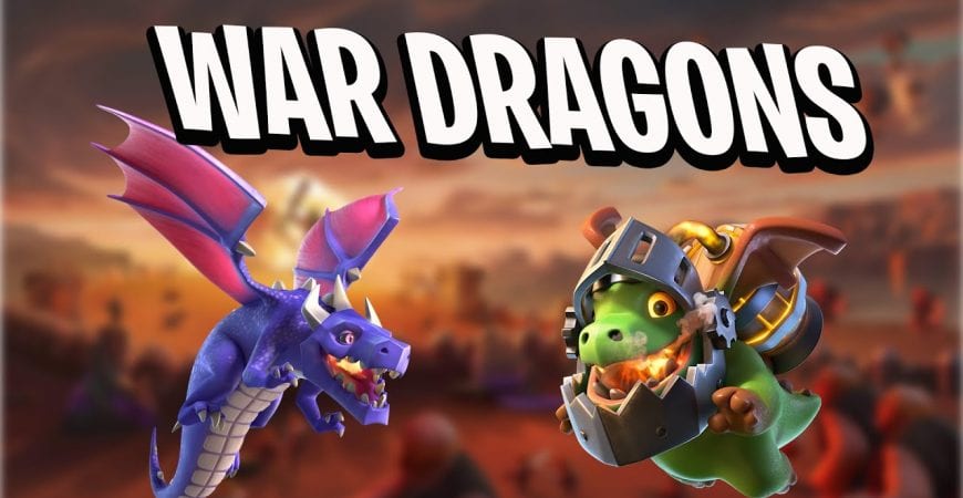 War Dragons | Th13 | Clash of Clans by Lando Gaming