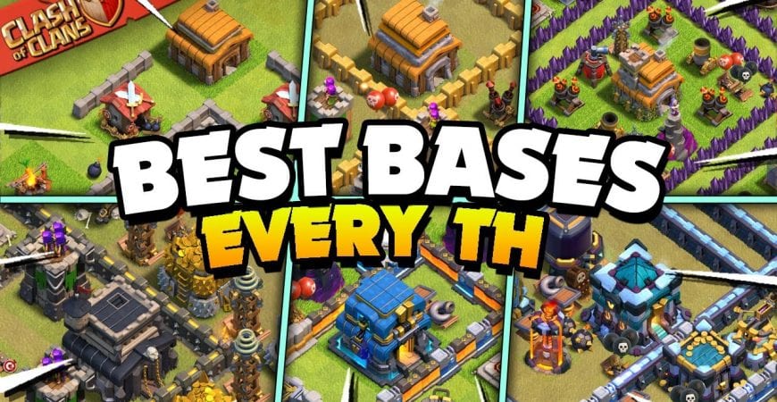 Best TH8 Base Layouts with Links 2023 - Copy Town Hall Level 8 COC Bases