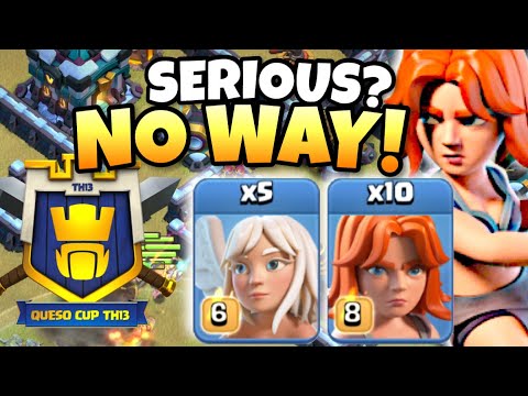 PRO PLAYER USED 10 VALKYRIE ATTACK IN TH13 QUESO CUP TOURNAMENT! Clash of Clans eSports by Clash with Eric – OneHive