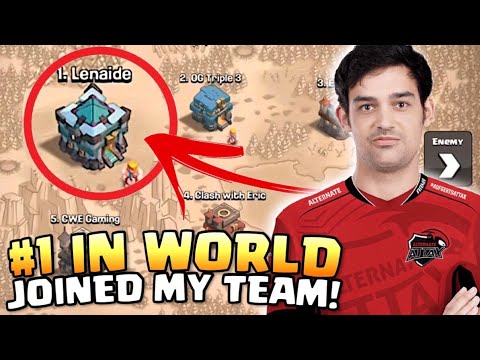 BEST PLAYER IN THE WORLD JOINED MY TEAM for the Black Widow Semi Finals! Clash of Clans eSports by Clash with Eric – OneHive