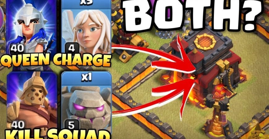QUEEN CHARGE and KILL SQUAD in SAME ATTACK!! Best TH10 Attacks No Siege | Clash of Clans by Clash with Eric – OneHive
