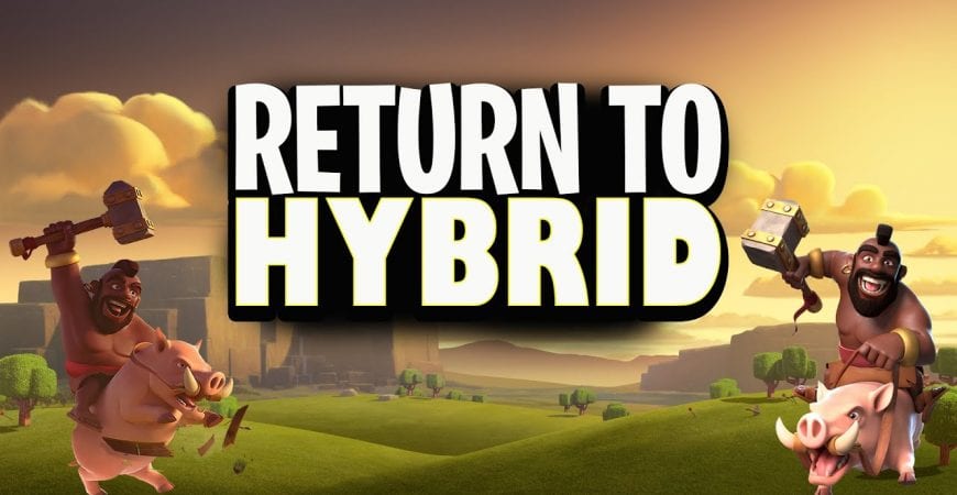 Return to Hybrid | Th13 | Clash of Clans by Lando Gaming