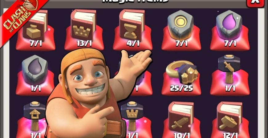 Why do I have so many MAGIC ITEMS?! – Clash of Clans by Clash Bashing!!